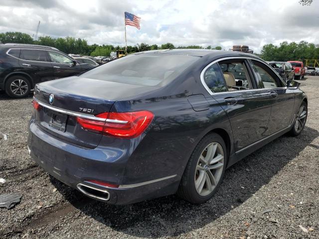 Image 3 of 2016 BMW 750 XI 2016 with VIN WBA7F2C5XGG415583