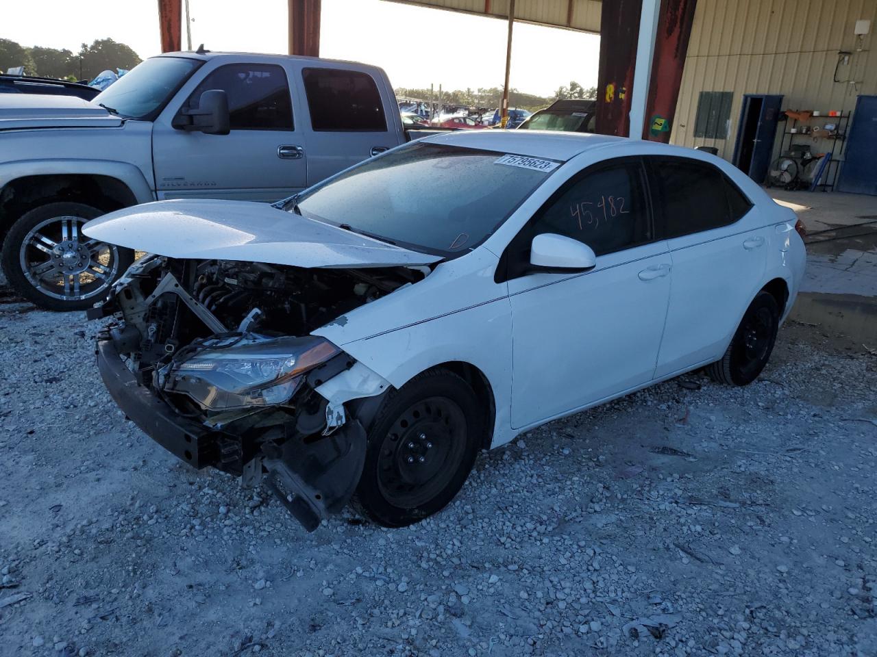 Изображение 1 2017 TOYOTA COROLLA L 2017 с VIN 5YFBURHE8HP698893