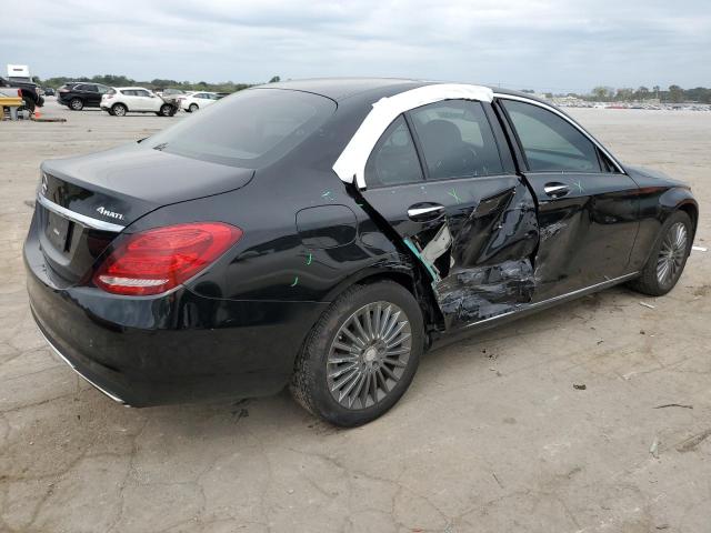 Image 3 of 2015 MERCEDES-BENZ C 300 4MATIC 2015 with VIN 55SWF4KBXFU024054