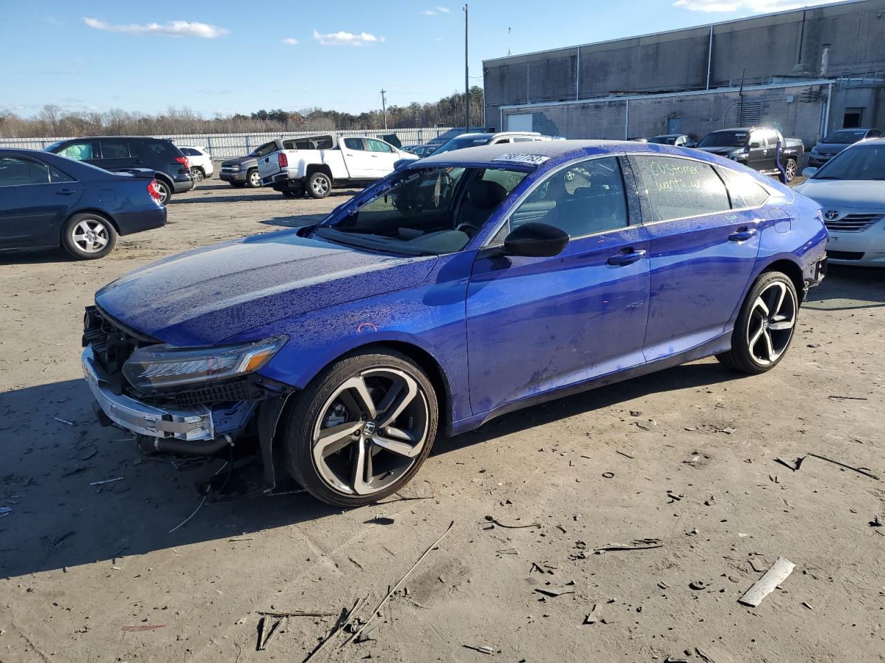 Obraz 1 z 2022 HONDA ACCORD SPORT SE 2022 z VIN 1HGCV1F4XNA046226