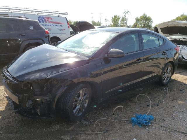 Image 1 of 2018 HYUNDAI ELANTRA SEL 2018 with VIN 5NPD84LF0JH214606