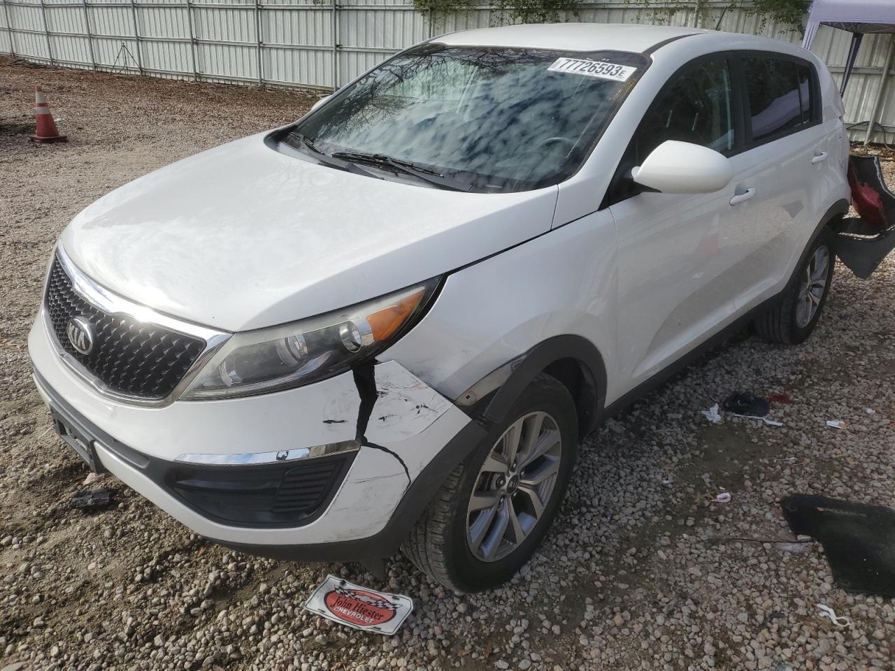 Изображение 1 2015 KIA SPORTAGE LX 2015 с VIN KNDPB3AC9F7710601