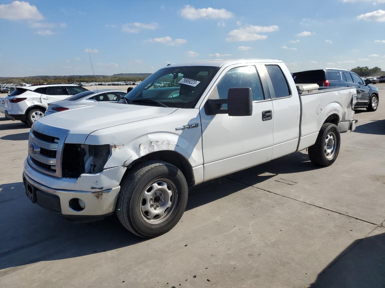 Изображение 1 2014 FORD F150 SUPER CAB 2014 с VIN 1FTFX1CF4EKF81011