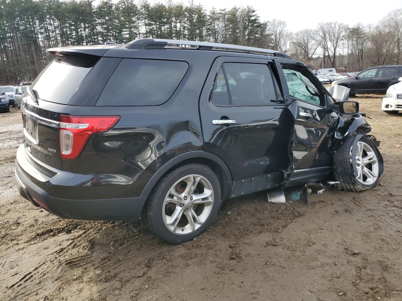 Obraz 3 z 2014 FORD EXPLORER LIMITED 2014 z VIN 1FM5K8F8XEGC28612