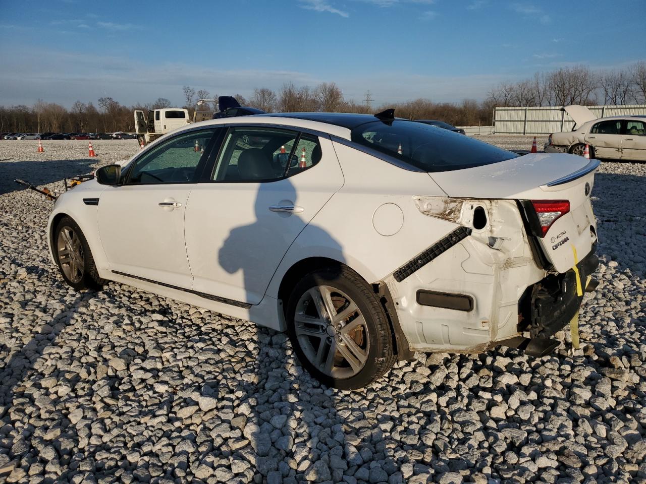 Image 2 of 2013 KIA OPTIMA SX 2013 with VIN 5XXGR4A60DG095727