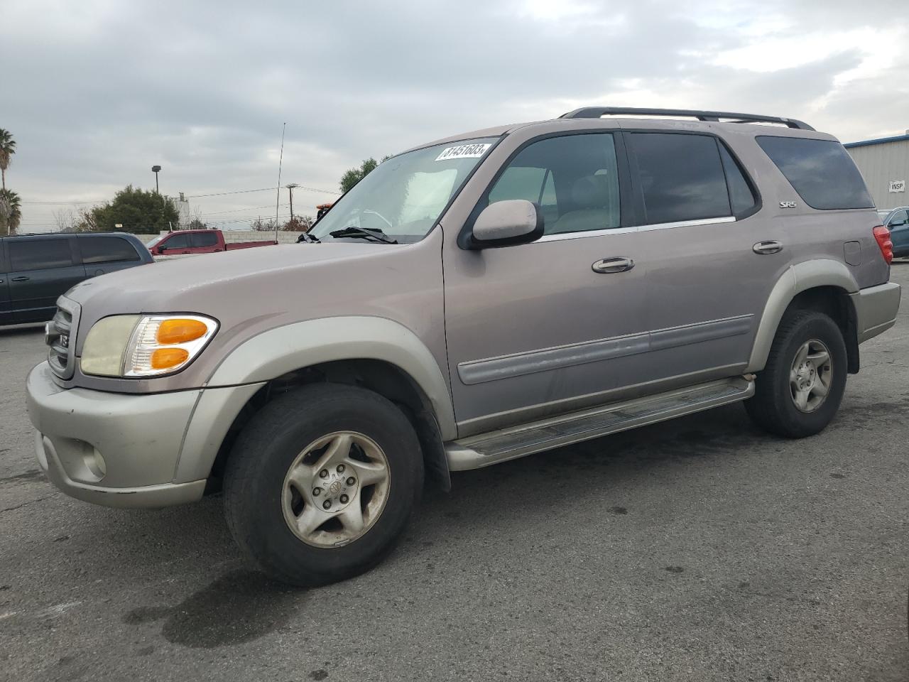 Image 1 of 2002 TOYOTA SEQUOIA SR5 2002 with VIN 5TDBT44A12S118519