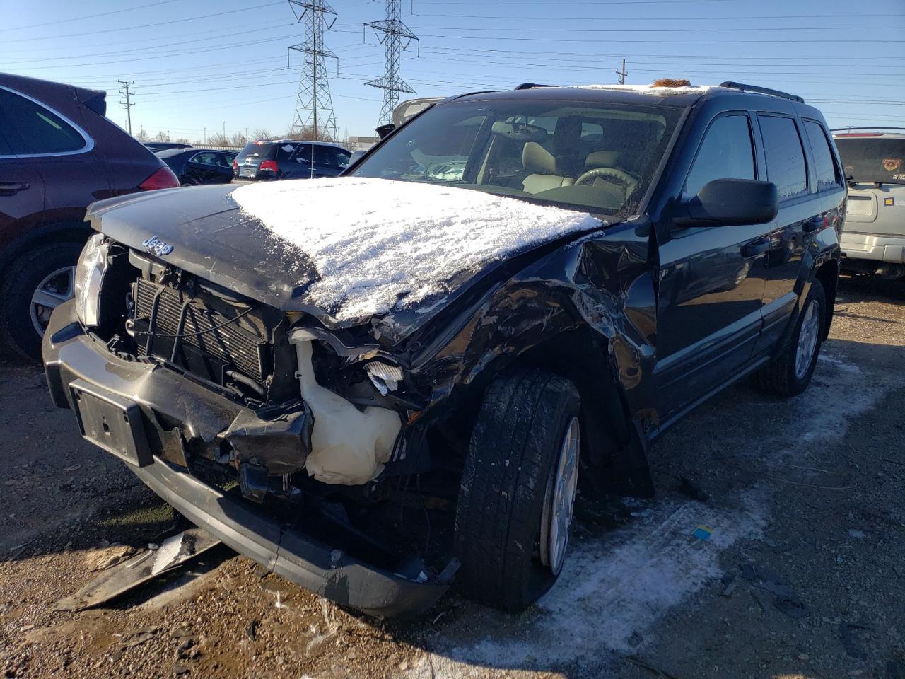 Image 1 of 2005 JEEP GRAND CHEROKEE LAREDO 2005 with VIN 1J4GR48K25C512862