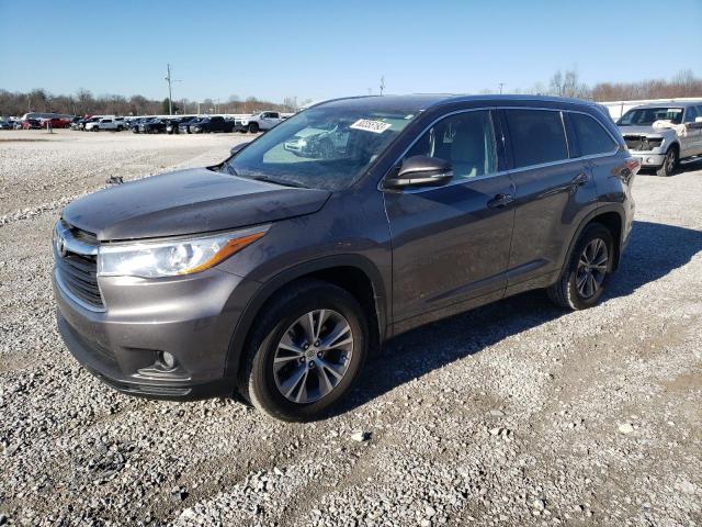 2015 TOYOTA HIGHLANDER XLE 2015 image