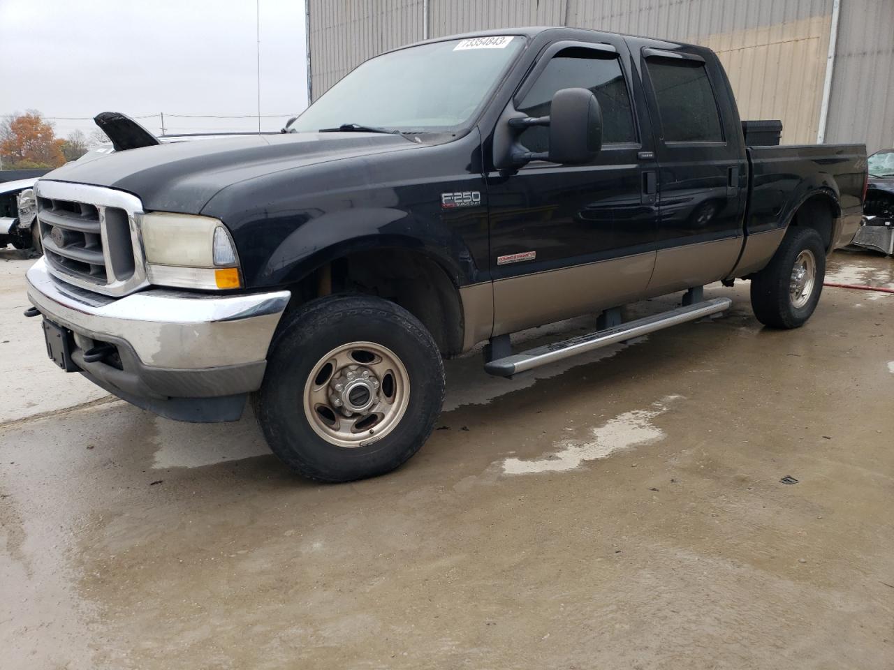 Image 1 of 2004 FORD F250 SUPER DUTY 2004 with VIN 1FTNW21P14EB09247