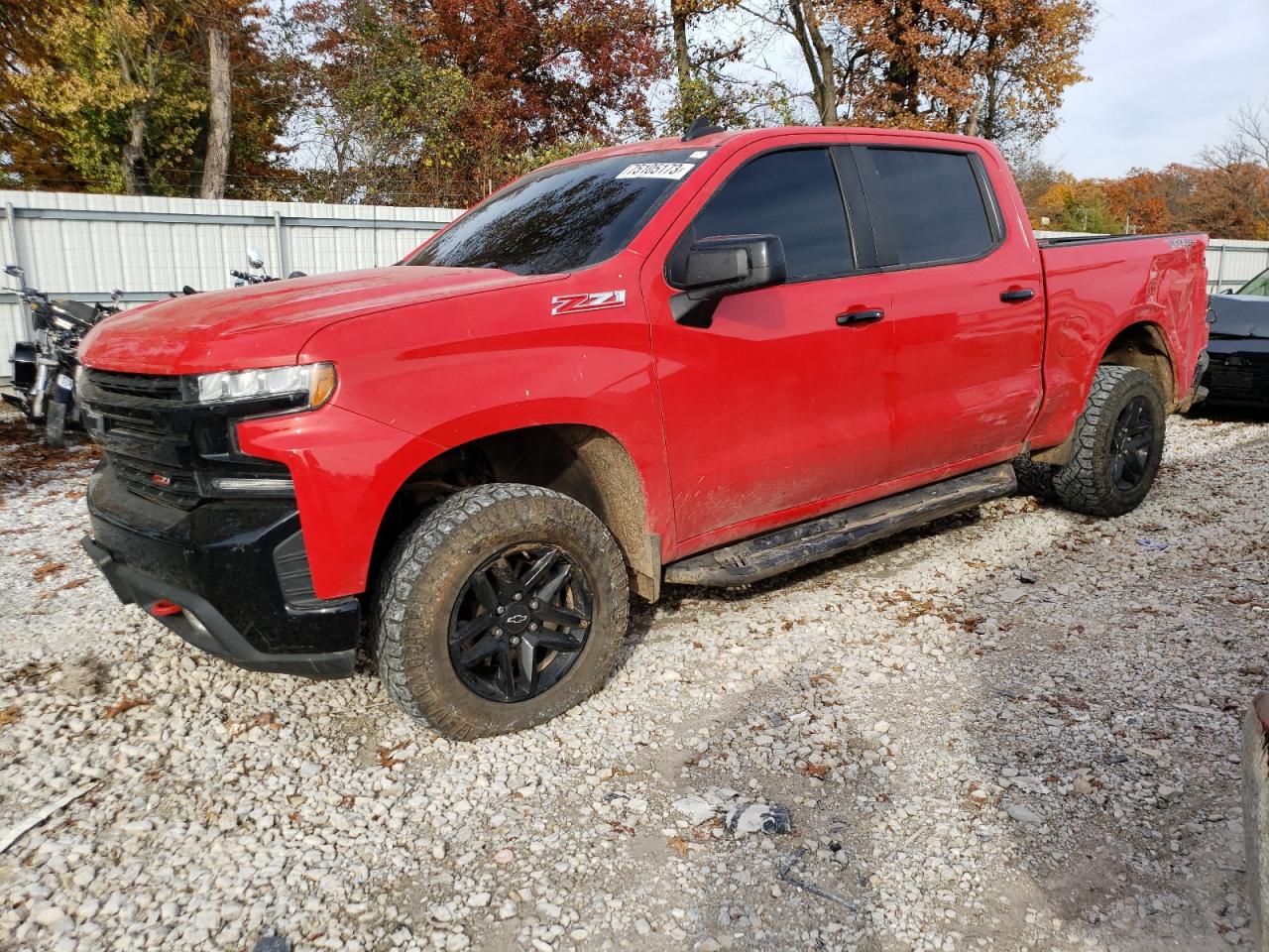 Image 1 of 2019 CHEVROLET SILVERADO K1500 LT TRAIL BOSS 2019 with VIN 3GCPYFED8KG301085