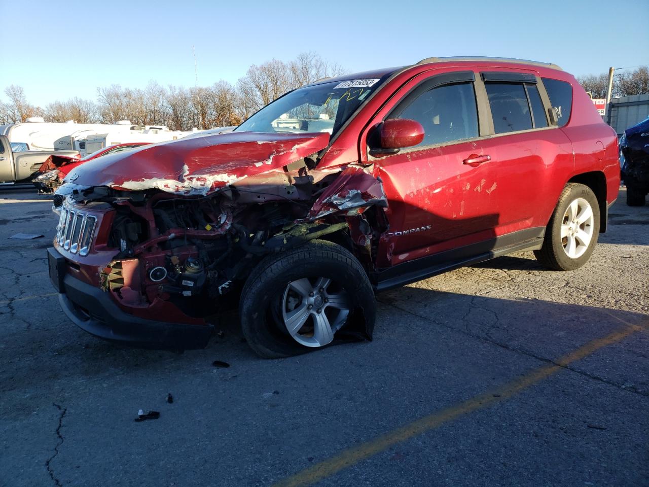 Obraz 1 z 2014 JEEP COMPASS LATITUDE 2014 z VIN 1C4NJDEBXED693888