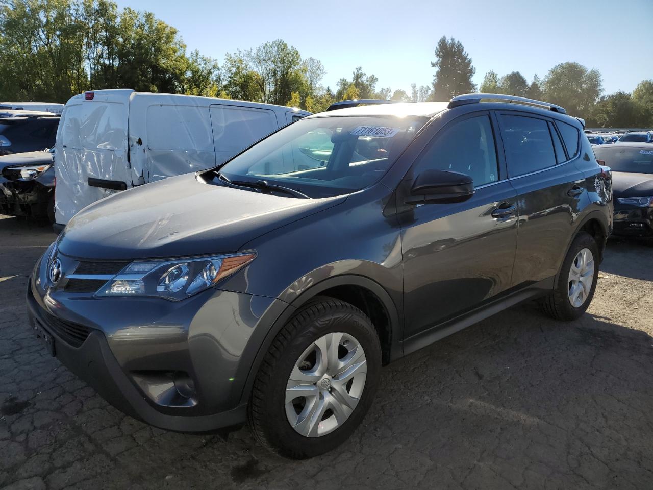 Image 1 of 2015 TOYOTA RAV4 LE 2015 with VIN JTMBFREV7FD166050