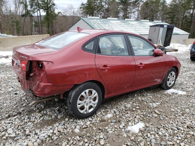 Image 3 of 2010 HYUNDAI ELANTRA BLUE 2010 with VIN KMHDU4AD3AU868241