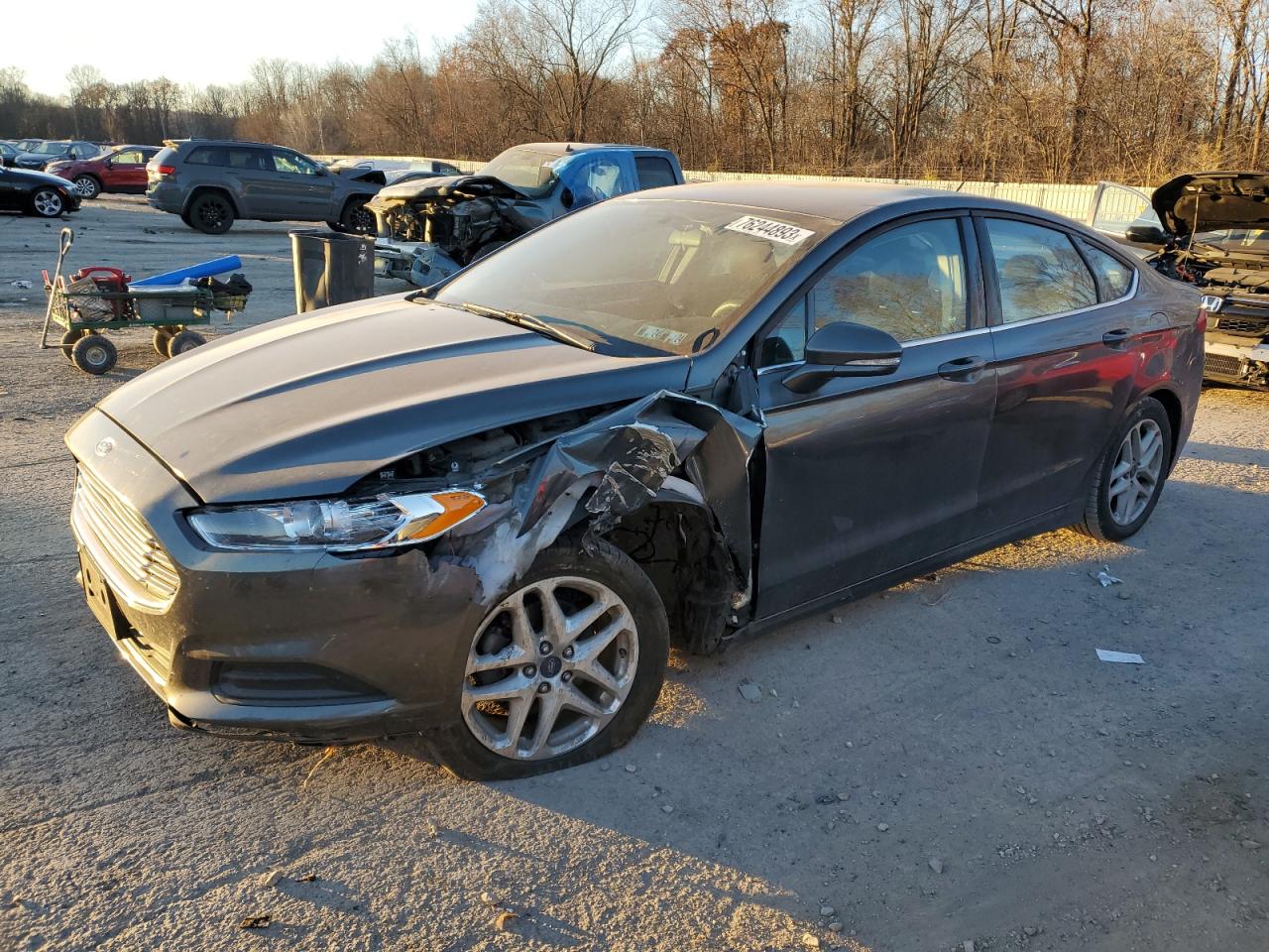 Image 1 of 2016 FORD FUSION SE 2016 with VIN 1FA6P0HD3G5116597