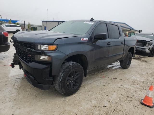 Image 1 of 2021 CHEVROLET SILVERADO K1500 TRAIL BOSS CUSTOM 2021 with VIN 1GCPYCEF2MZ220179
