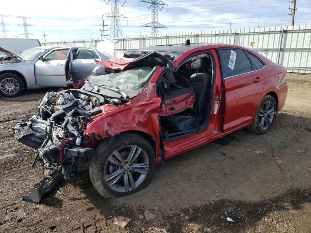 Image 1 of 2022 VOLKSWAGEN JETTA SE 2022 with VIN 3VW7M7BUXNM011648