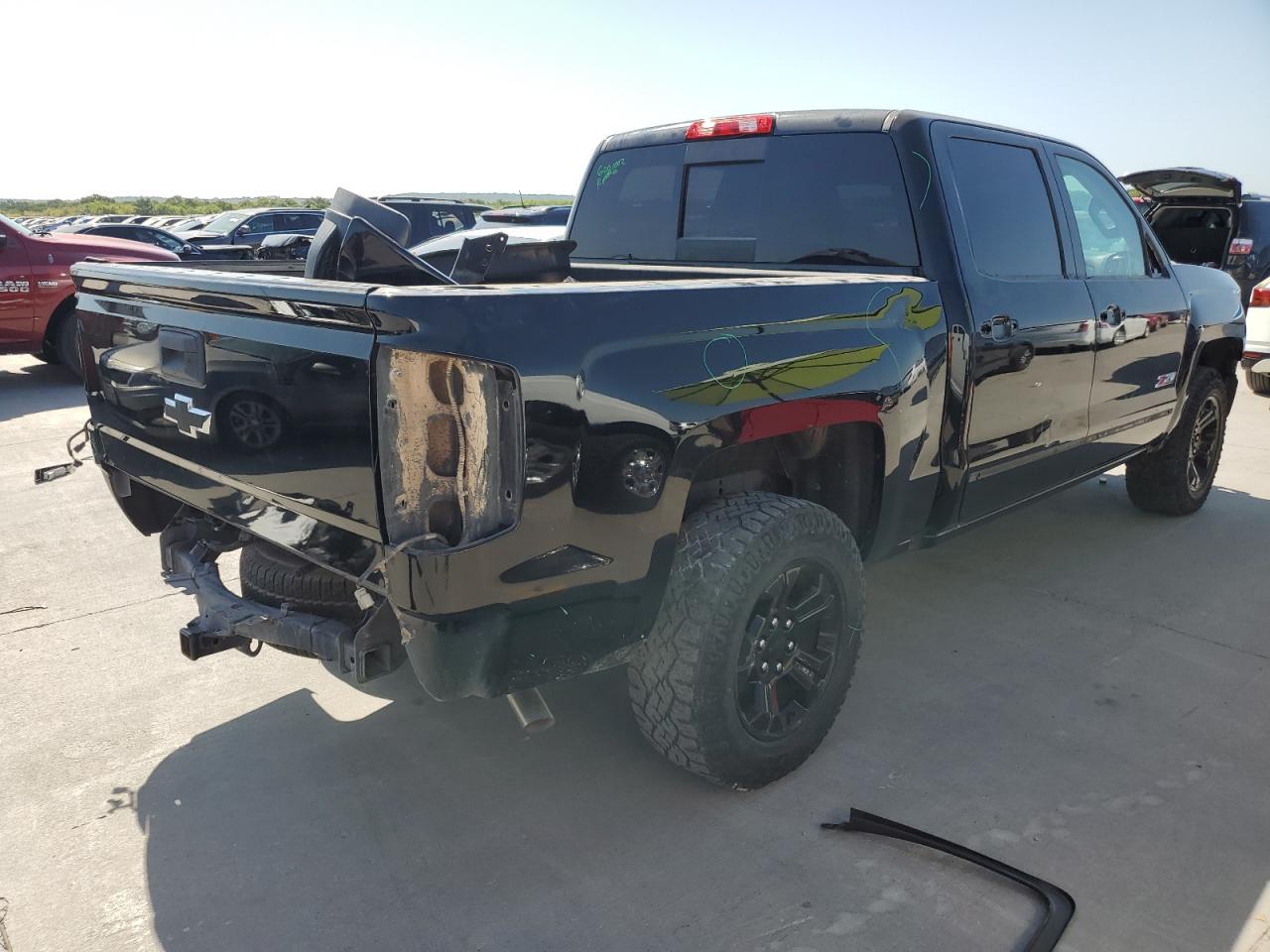 Image 3 of 2017 CHEVROLET SILVERADO K1500 LTZ 2017 with VIN 3GCUKSEC2HG443445
