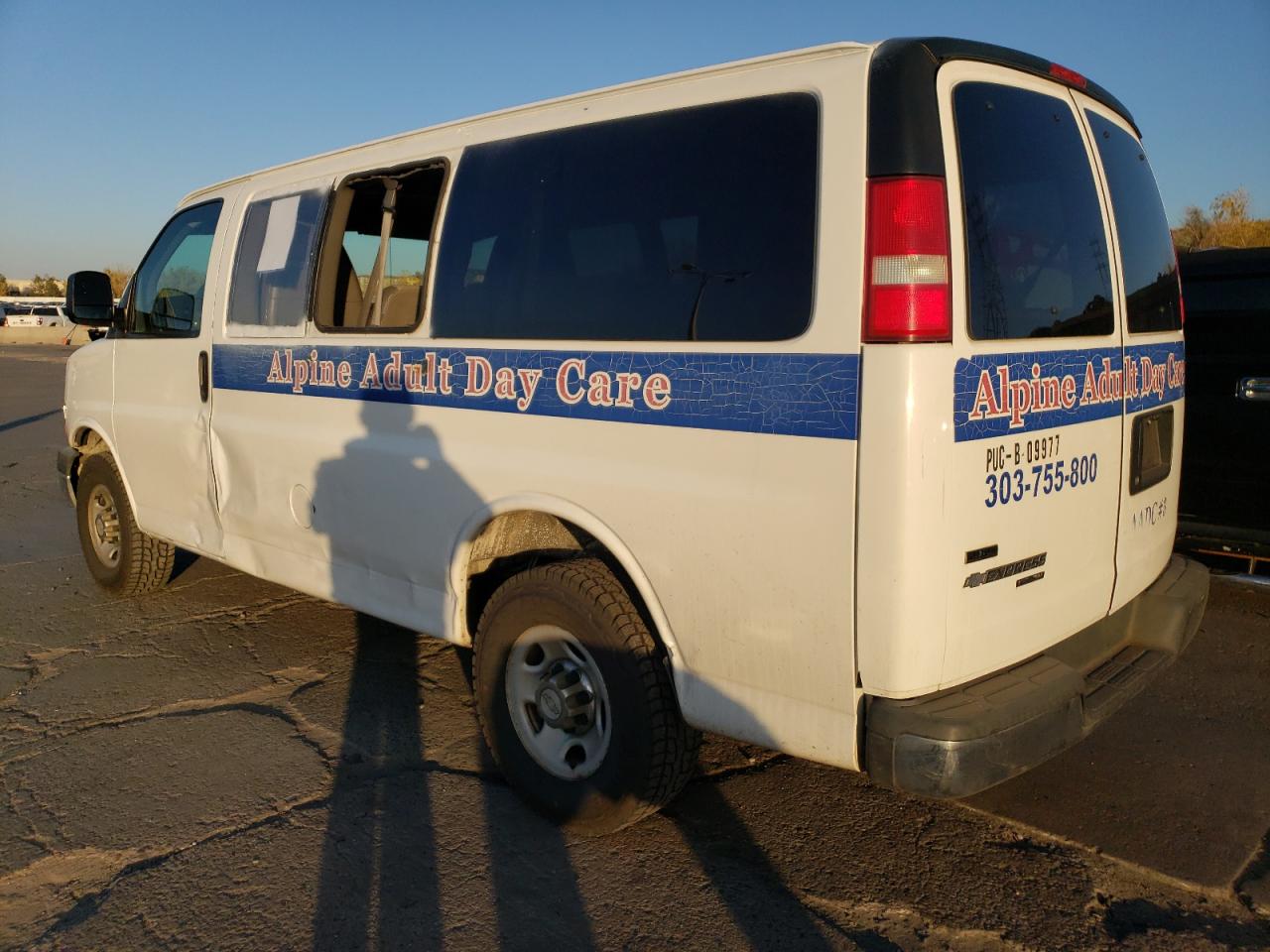 Image 2 of 2010 CHEVROLET EXPRESS G3500 LT 2010 with VIN 1GA2GYDG7A1144904