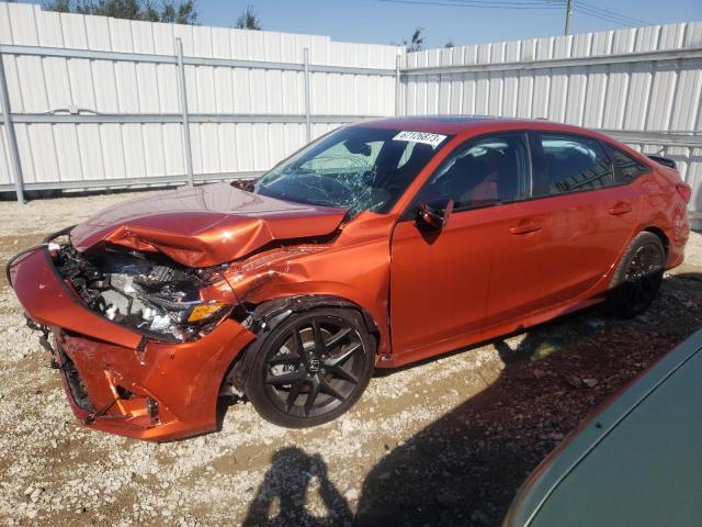 Image 1 of 2022 HONDA CIVIC SI 2022 with VIN 2HGFE1E52NH081092
