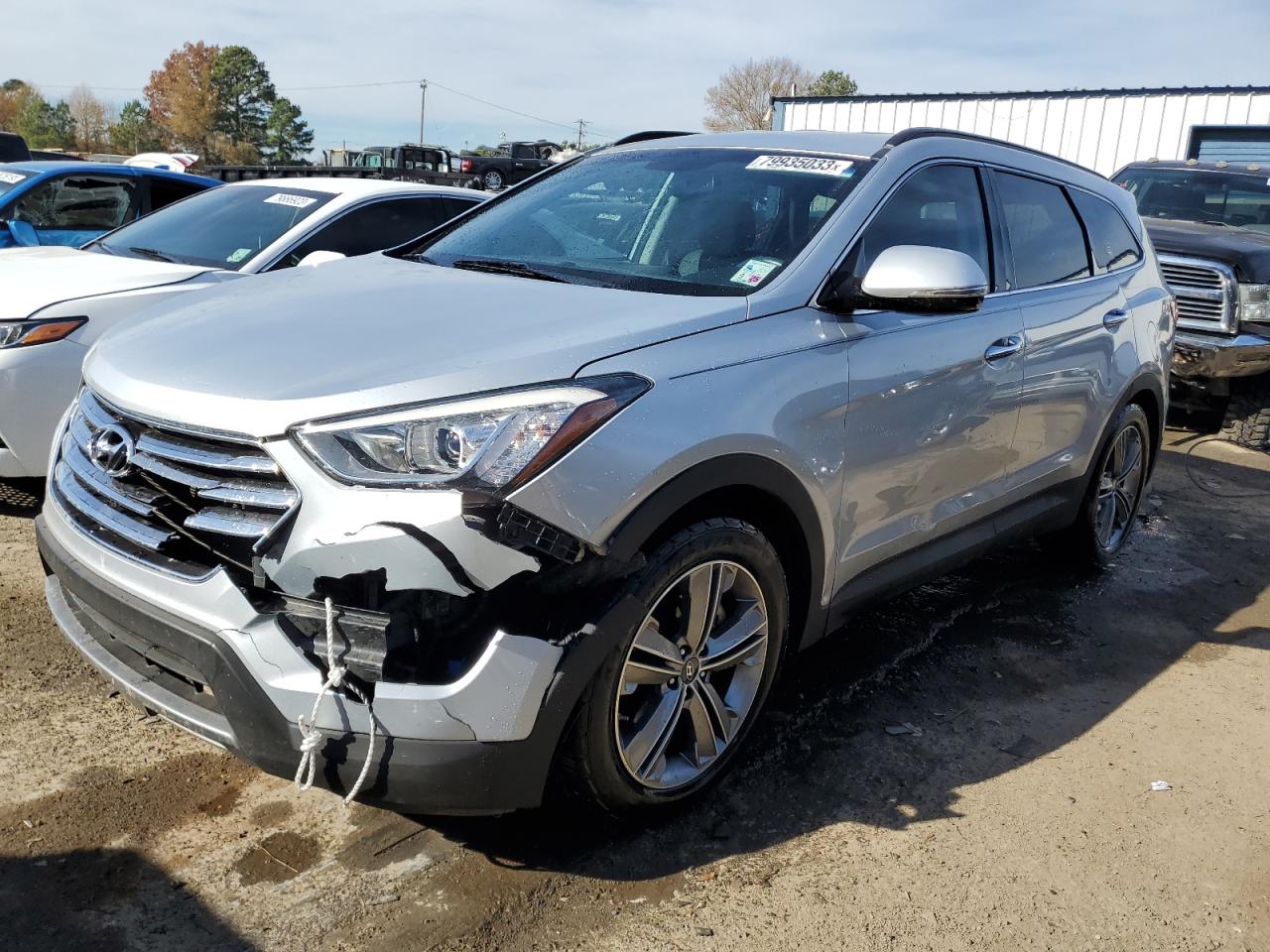 Image 1 of 2014 HYUNDAI SANTA FE GLS 2014 with VIN KM8SN4HF6EU081382