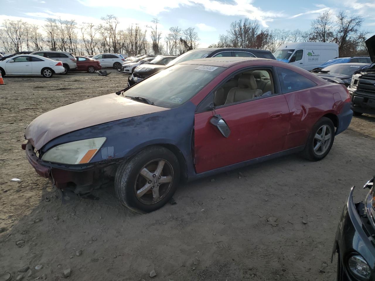 Image 1 of 2003 HONDA ACCORD EX 2003 with VIN 1HGCM72603A007106