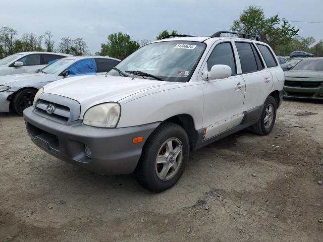 Image 1 of 2005 HYUNDAI SANTA FE GLS 2005 with VIN KM8SC73D15U869628