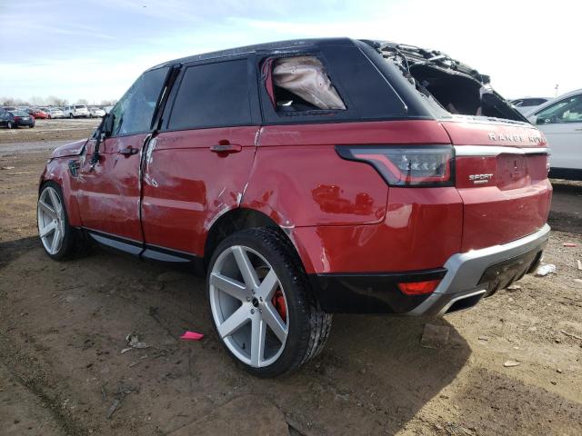 Image 2 of 2018 LAND ROVER RANGE ROVER SPORT HSE 2018 with VIN SALWR2RV9JA412092