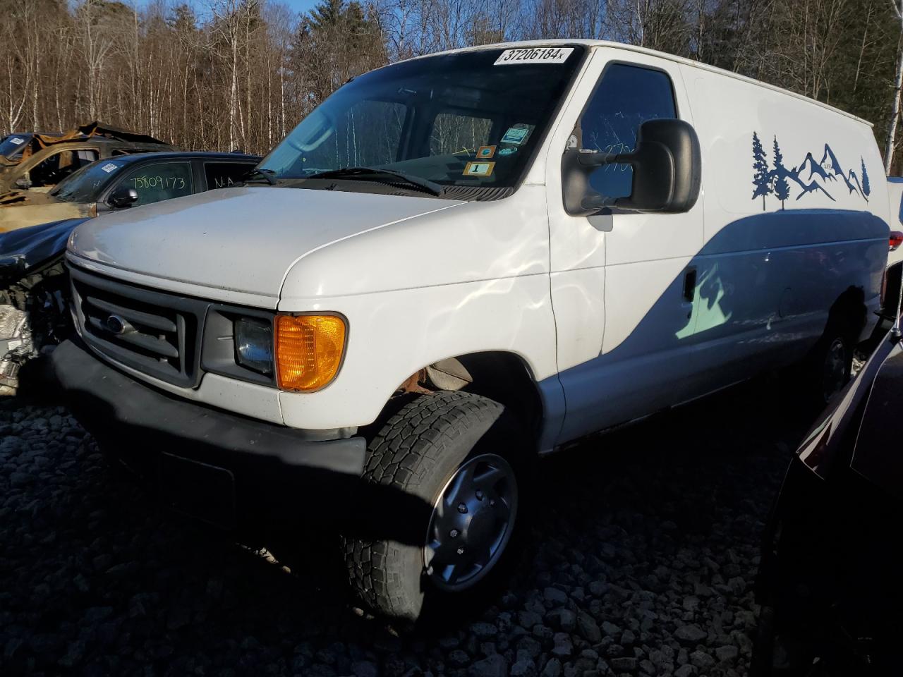 Image 1 of 2007 FORD ECONOLINE E250 VAN 2007 with VIN 1FTNE24WX7DA32703