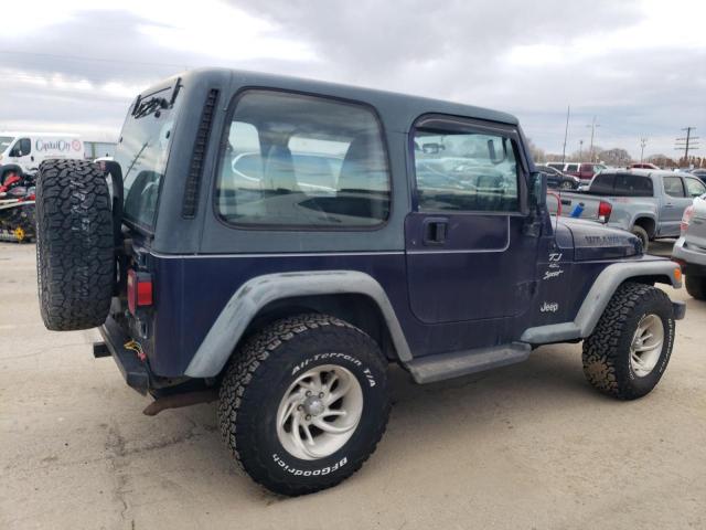 Image 3 of 1999 JEEP WRANGLER / TJ SPORT 1999 with VIN 1J4FY19S8XP405628