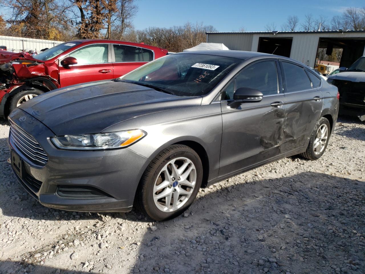 Image 1 of 2014 FORD FUSION SE 2014 with VIN 3FA6P0HD7ER252998