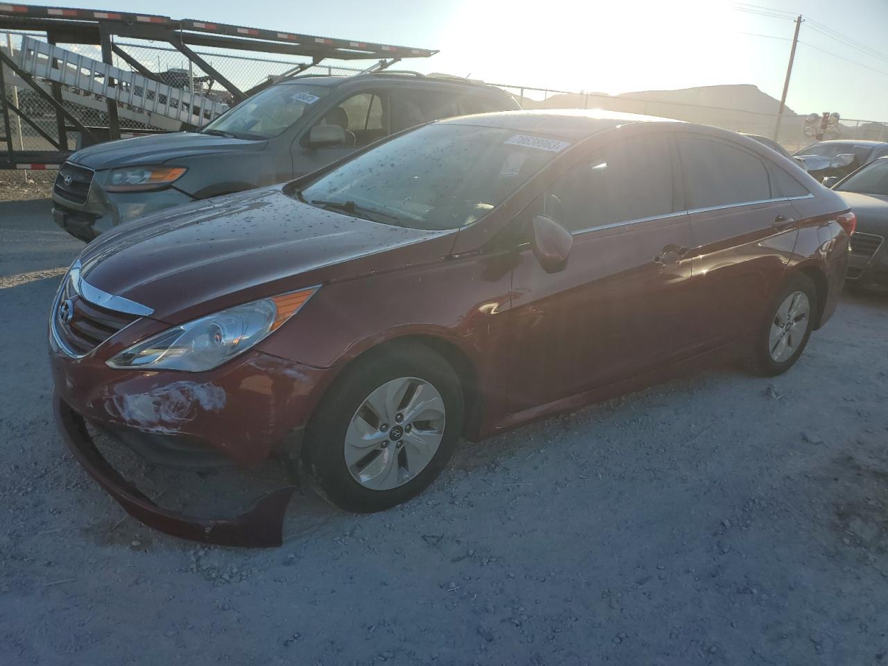 Изображение 1 2014 HYUNDAI SONATA GLS 2014 с VIN 5NPEB4AC5EH824120