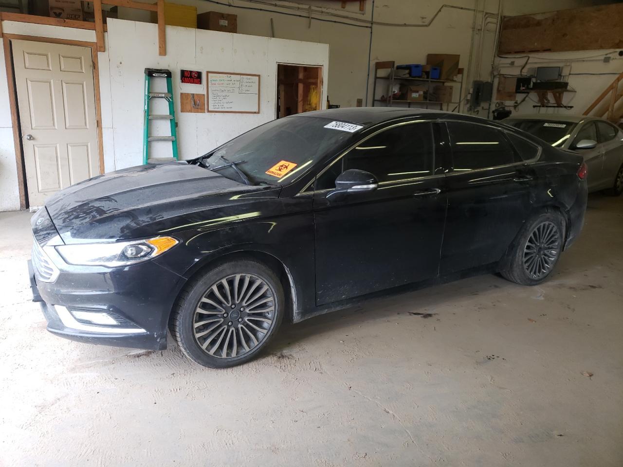 Image 1 of 2018 FORD FUSION TITANIUM/PLATINUM 2018 with VIN 3FA6P0D95JR128420