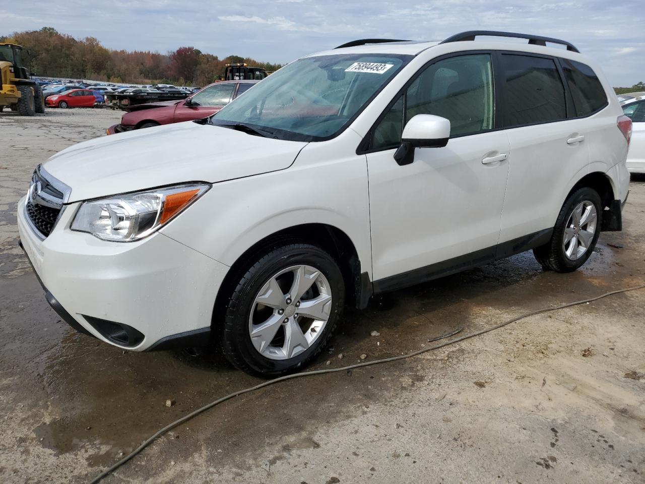 Image 1 of 2016 SUBARU FORESTER 2.5I PREMIUM 2016 with VIN JF2SJAFC6GH517099