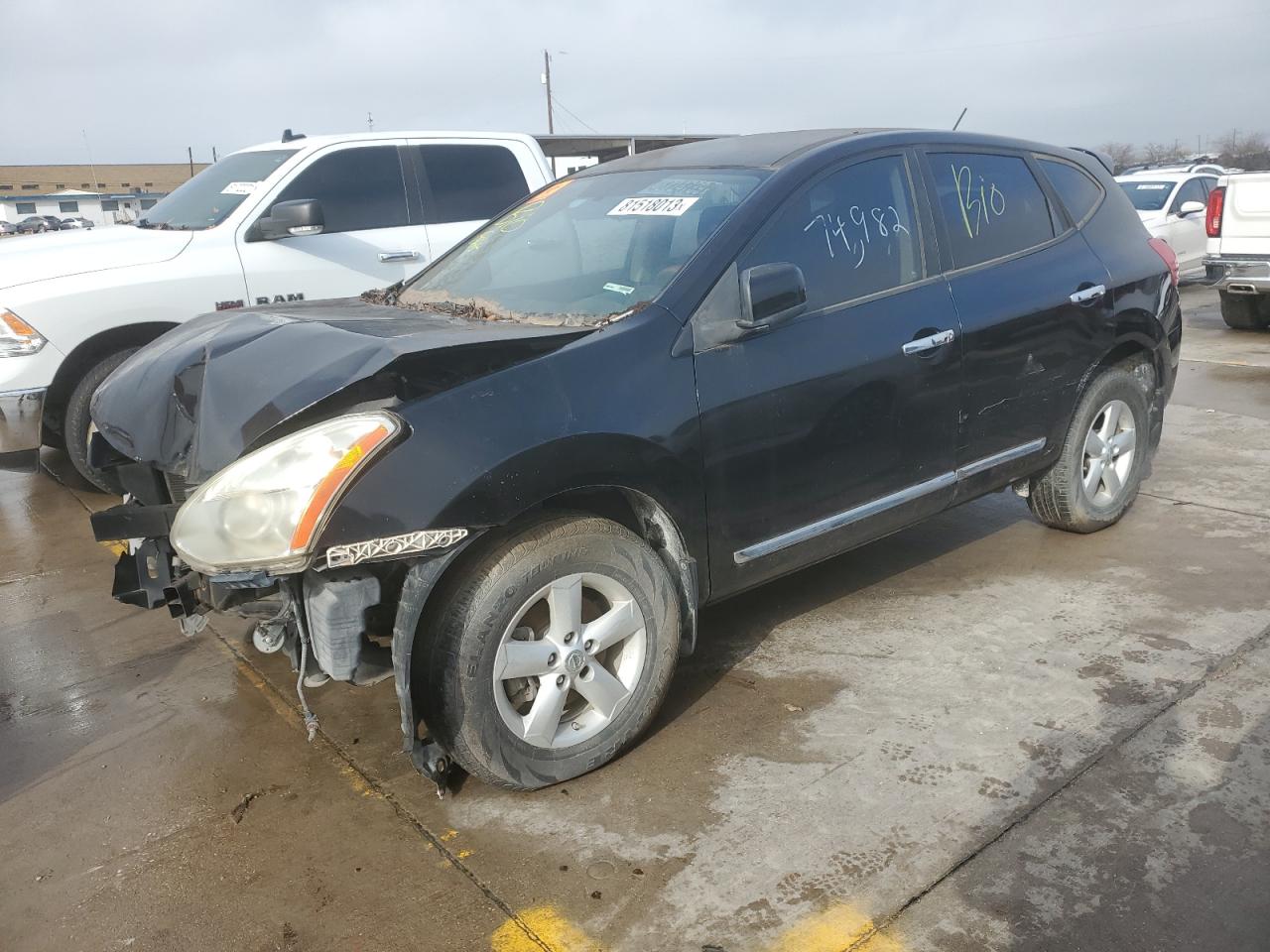 Obraz 1 z 2013 NISSAN ROGUE S 2013 z VIN JN8AS5MT8DW531888