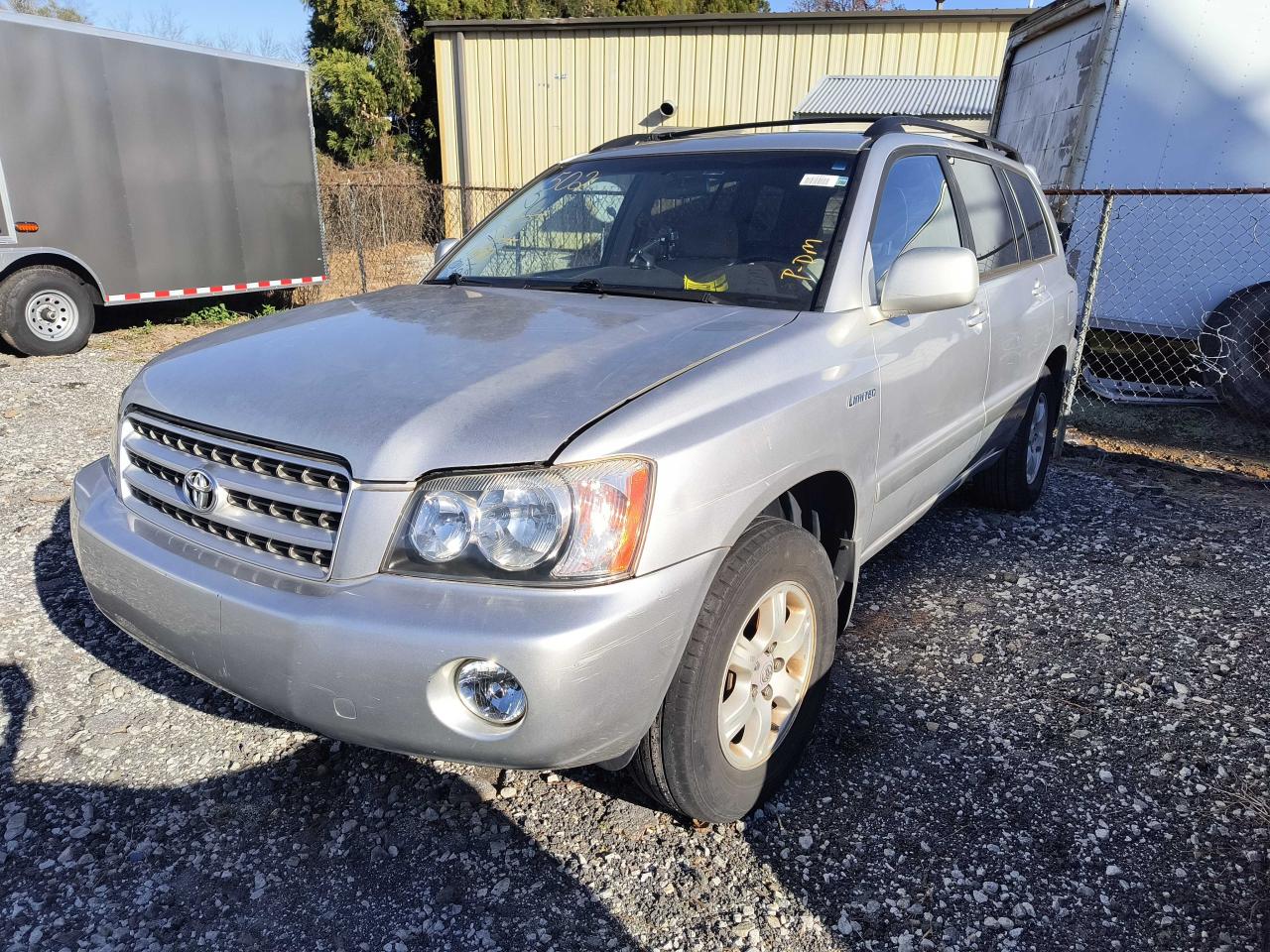 Image 2 of 2002 TOYOTA HIGHLANDER LIMITED 2002 with VIN JTEGF21A620042557