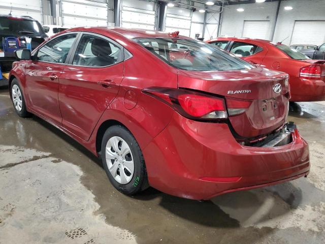 Изображение 2 2016 HYUNDAI ELANTRA SE 2016 с VIN 5NPDH4AE7GH786310