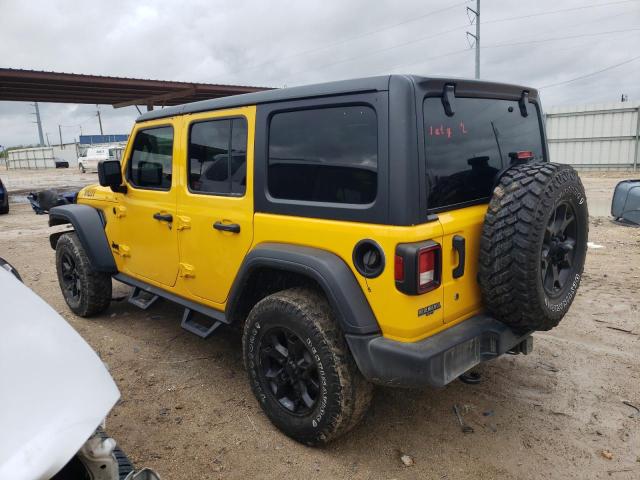 Image 2 of 2020 JEEP WRANGLER UNLIMITED SPORT 2020 with VIN 1C4HJXDGXLW224894
