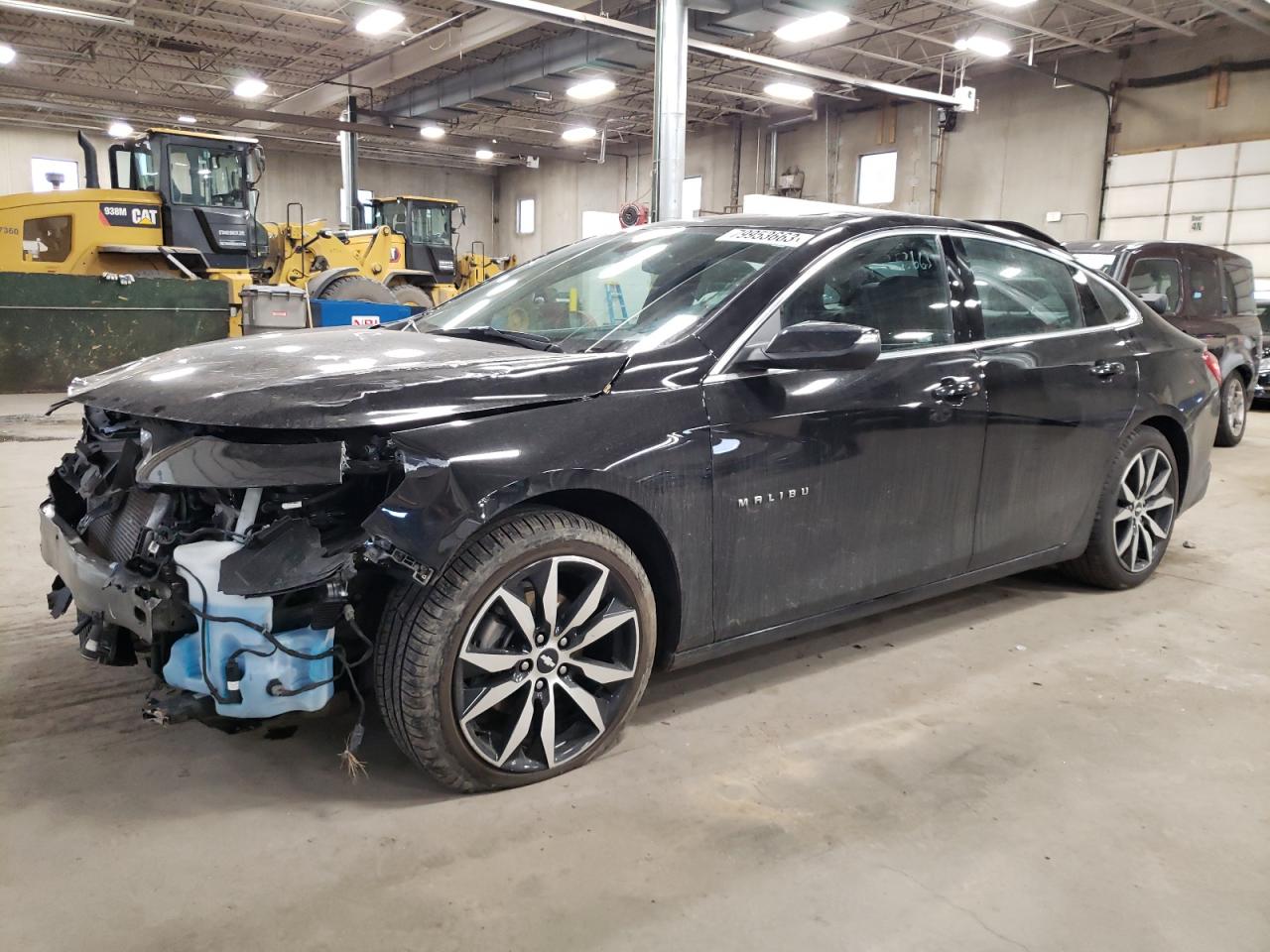 Image 1 of 2018 CHEVROLET MALIBU LT 2018 with VIN 1G1ZD5ST2JF276140