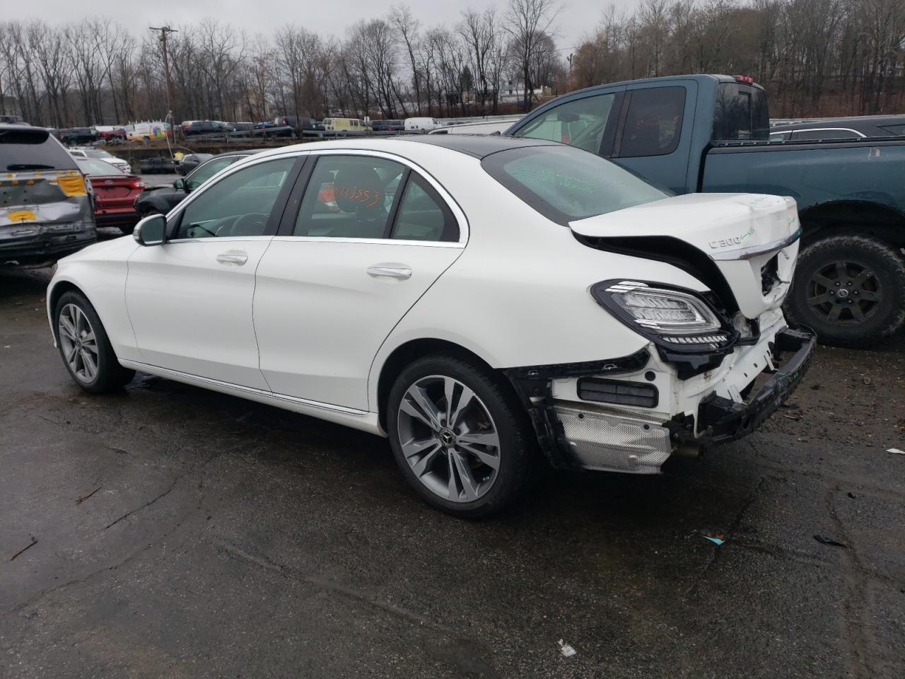 Image 2 of 2020 MERCEDES-BENZ C 300 4MATIC 2020 with VIN W1KWF8EB9LR572336