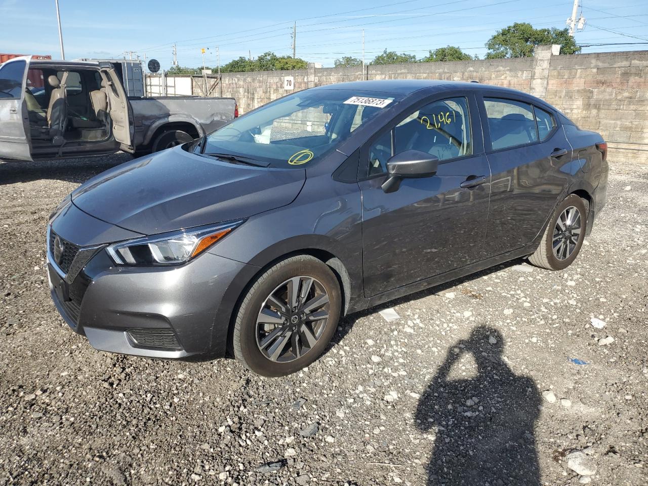 Obraz 1 z 2022 NISSAN VERSA SV 2022 z VIN 3N1CN8EV4NL861308