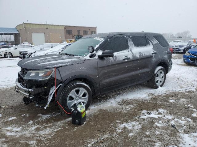 Image 1 of 2017 FORD EXPLORER POLICE INTERCEPTOR 2017 with VIN 1FM5K8ARXHGC56771