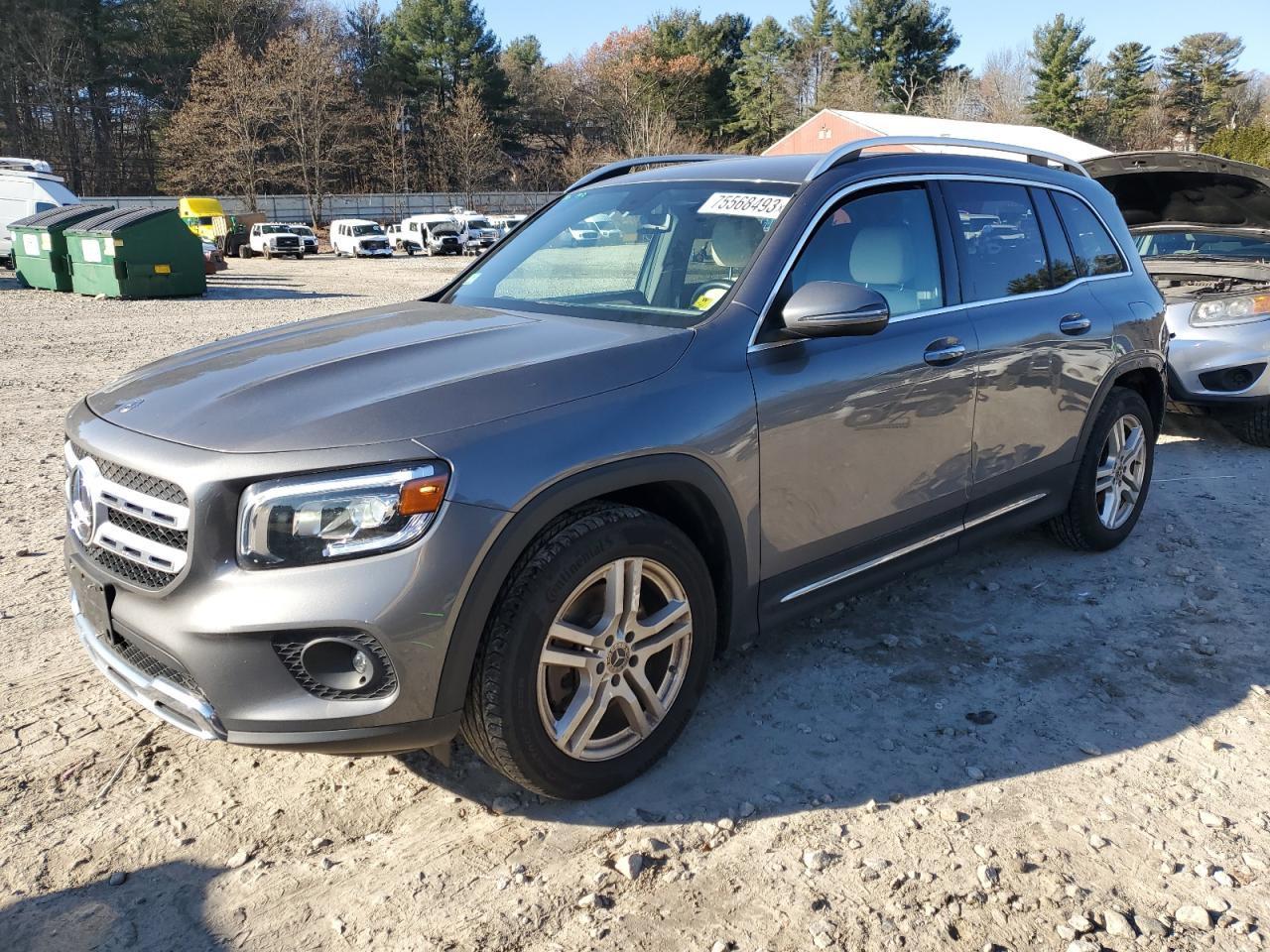 Изображение 1 2021 MERCEDES-BENZ GLB 250 4MATIC 2021 с VIN W1N4M4HB0MW115132