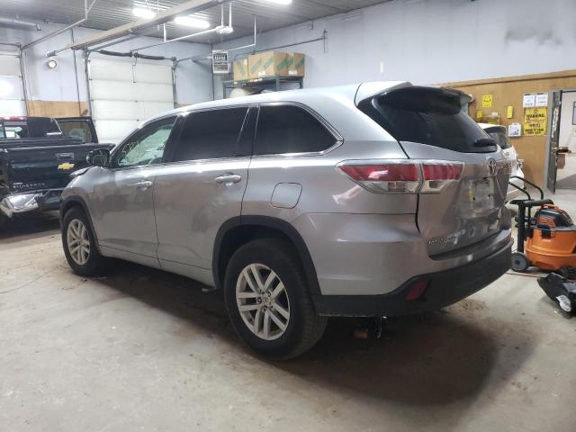 Изображение 2 2015 TOYOTA HIGHLANDER LE 2015 с VIN 5TDZKRFH4FS073588