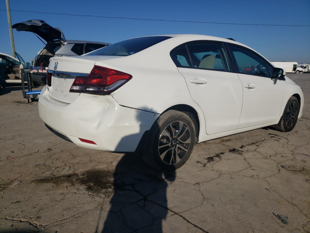 Image 3 of 2014 HONDA CIVIC EX 2014 with VIN 19XFB2F86EE049456