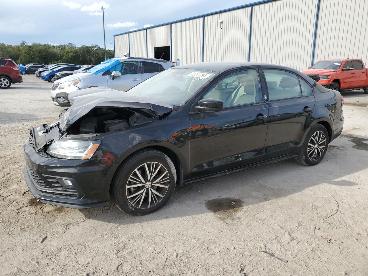 Image 1 of 2018 VOLKSWAGEN JETTA SE 2018 with VIN 3VWDB7AJ2JM223776