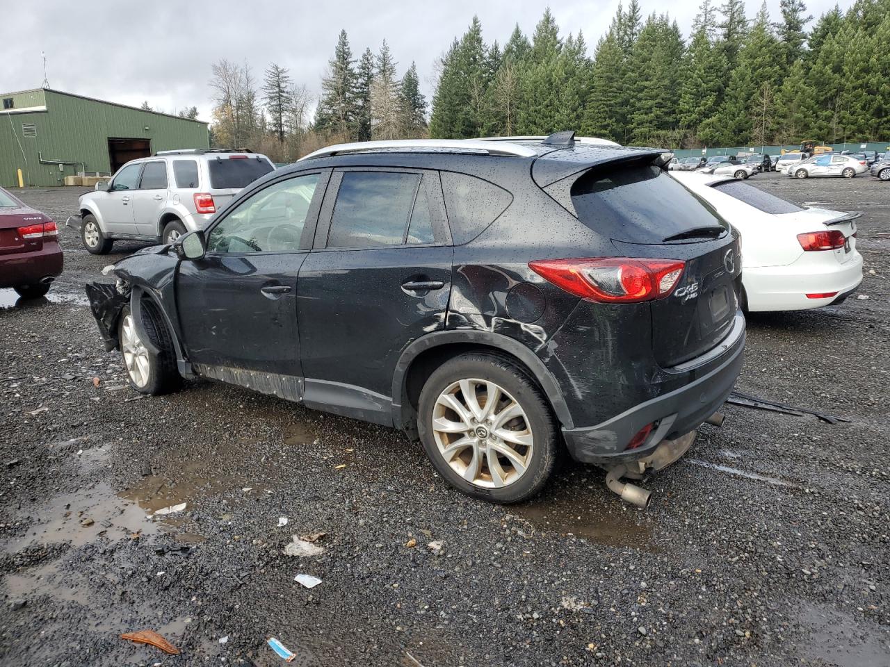 Image 2 of 2014 MAZDA CX-5 GT 2014 with VIN JM3KE4DYXE0328848