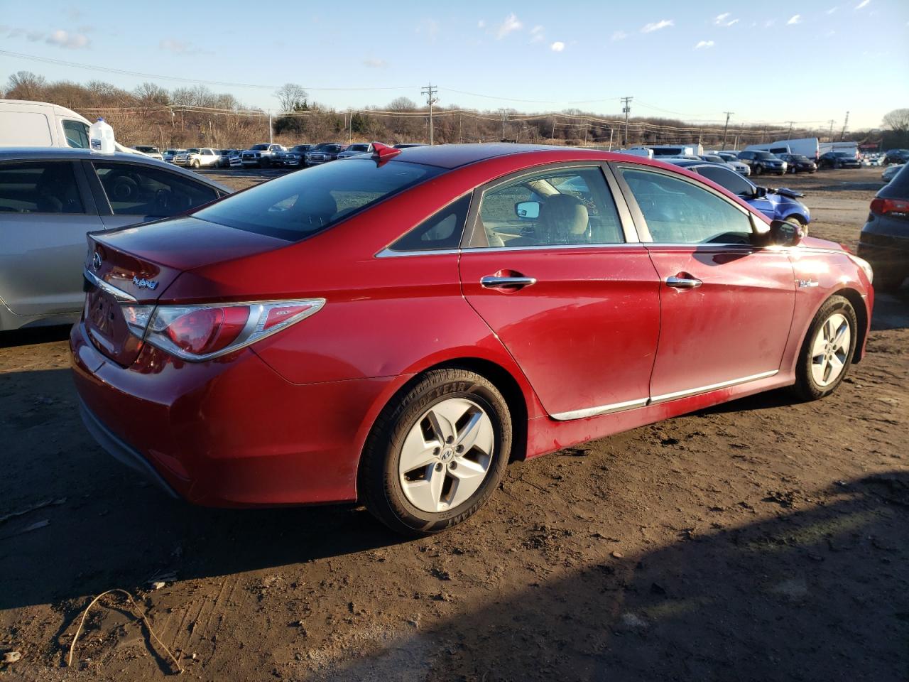 Obraz 3 z 2012 HYUNDAI SONATA HYBRID 2012 z VIN KMHEC4A45CA059321