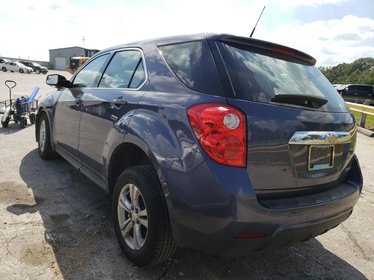 Image 2 of 2013 CHEVROLET EQUINOX LS 2013 with VIN 2GNALBEK4D6254204