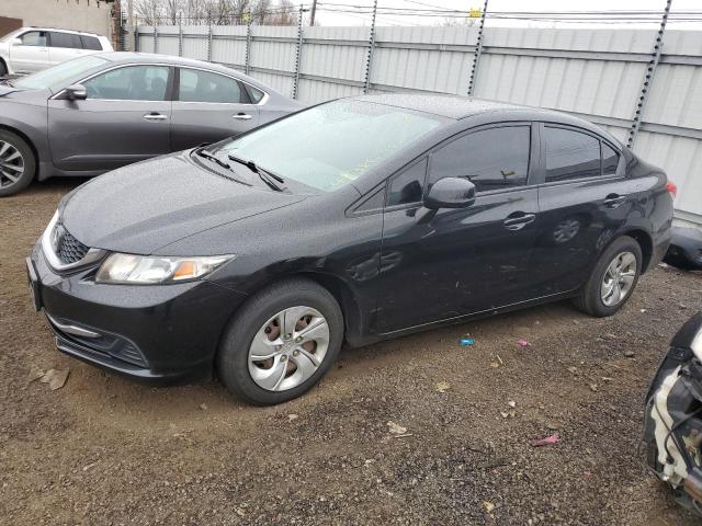Image 1 of 2013 HONDA CIVIC LX 2013 with VIN 2HGFB2F57DH575489