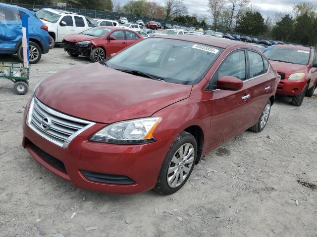 Image 1 of 2015 NISSAN SENTRA S 2015 with VIN 3N1AB7AP3FL674502